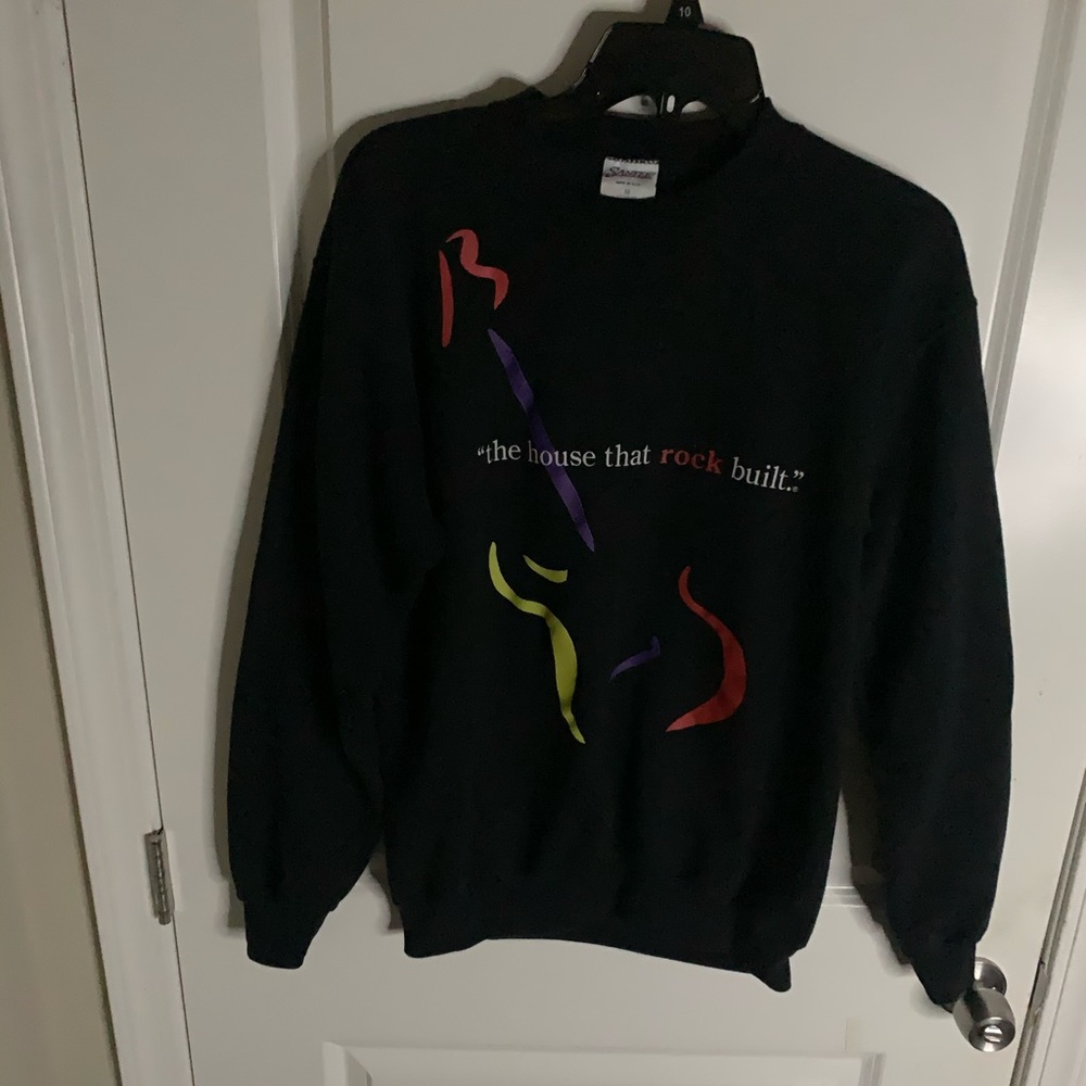 Vintage 90’s The House That Rock Built Sweater